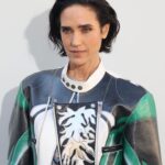 Jennifer Connelly Instagram - Fresh chop for @louisvuitton. Beautiful show as always, @nicolasghesquiere 🤍 Haircut by @sergenormant
