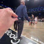 Jennifer Connelly Instagram - Me and Jen trying to help the Nets in any way we can.
