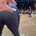 Jennifer Connelly Instagram - Me and Jen trying to help the Nets in any way we can.