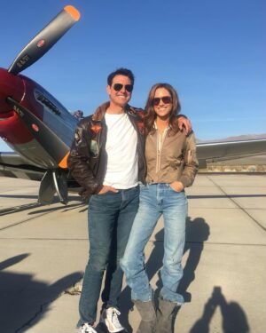 Jennifer Connelly Instagram - Penny & Pete. Excited for tonight’s @topgunmovie premiere!
