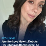 Jennifer Love Hewitt Instagram – Jennifer Love Hewitt shared a first look at her memoir Inheriting Magic, which features a rare glimpse of her and husband Brian Hallisay’s three kids: Autumn, Atticus and Aidan. Link in bio for the sweet image. (📷: Instagram)