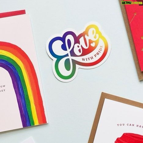Jennifer Love Hewitt Instagram - So excited to release our Pride cards!! @2021_co and Holiday Junkie! They are available. So get get yours. These are so magical! Happy last day of loveuary ❤️