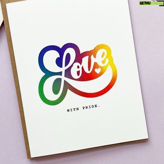 Jennifer Love Hewitt Instagram - So excited to release our Pride cards!! @2021_co and Holiday Junkie! They are available. So get get yours. These are so magical! Happy last day of loveuary ❤️