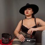 Jennifer Messina Instagram - In my Mafia, we start with a strong cup. Drink with me my Rolls Royce signature collection merch by the famous designer @fireballtim pinkies up. Link in BIO #fireball #rollsroyce #art #luxury #messinamafia #messina #jennifermessina #jennifercmessina #bossbabe Directed and MUA @darkchocolatebittersweet Photo by @kylahvisuals Hair by @quitahairstyles