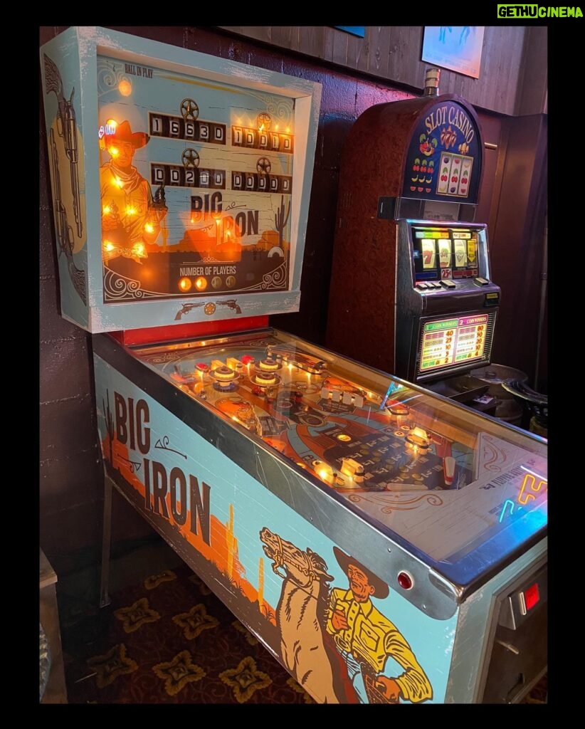 Jennifer Morrison Instagram - The amazing art department and props department went above and beyond creating this custom pinball machine just for a scene I directed on S1 of @joepickettseries! S2 of #JoePickett is now streaming on @ParamountPlus #joepickettseries