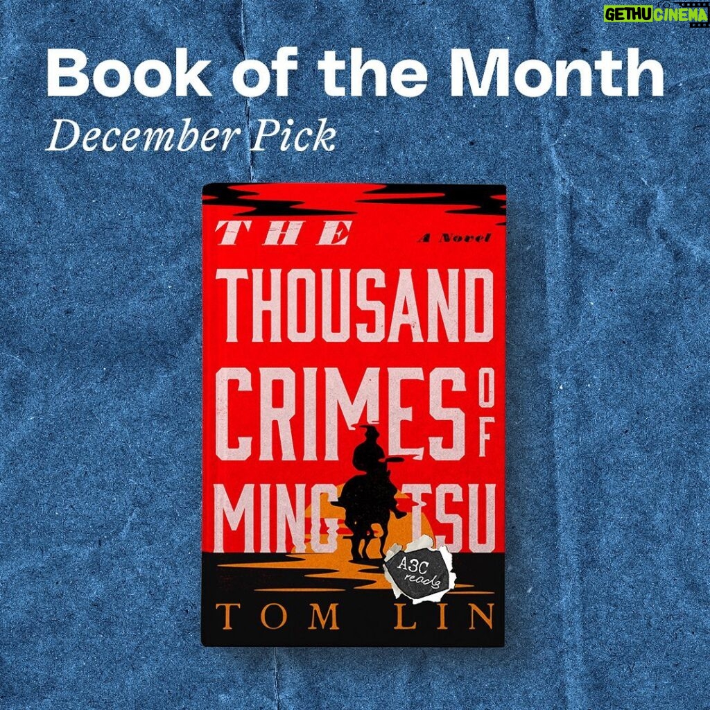 Jennifer Morrison Instagram - Our #A3CReads December Book of the Month is The Thousand Crimes of Ming Tsu, by @tom_lin__, @nyplyounglions 2022 Fiction Award Finalist 📚 “The Thousand Crimes of Ming Tsu expands the horizon of an old fashioned western, as we follow the tale of a Chinese American assassin on a mission to rescue his kidnapped wife. There is danger and adventure around every corner of the story, as author Tom Lin expertly paints the scenes of his epic narrative with the touch of poetry that the west demands. By the end, we hope and feel that even the darkest of souls can be redeemed through truth and love. ” — @jennifermorrison Read our full review and order the book to read along with us this month at apartment3c.com. Link in bio. #thethousandcrimesofmingtsu #bookofthemonth #bookstagram #bookreview #tomlin