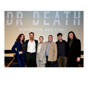 Jennifer Morrison Instagram - Flashback to the All-guild screening of #DrDeath S2 Ep 1 “Like Magic” and Q&A. Working alongside these talented creators has been magic, and it was an absolute honor to share this episode I directed with esteemed members of the Producers Guild, Writers Guild, Art Directors Guild, Society of Composers & Lyricists, and more. Thank you for watching! @peacock @ucp
