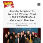 Jennifer Morrison Instagram – I feel so lucky to surrounded by these incredible creators and this extraordinary ensemble. Come see us in March if you can!! @goodmantheatre