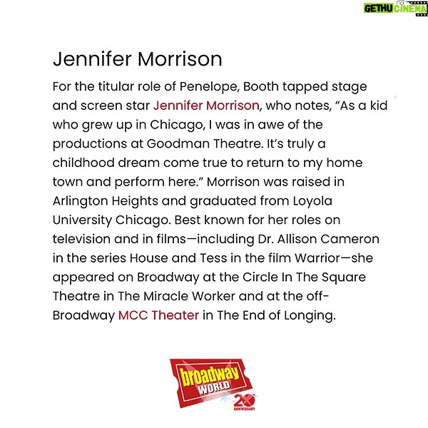 Jennifer Morrison Instagram - I feel so lucky to surrounded by these incredible creators and this extraordinary ensemble. Come see us in March if you can!! @goodmantheatre
