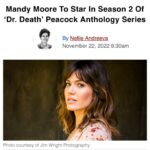 Jennifer Morrison Instagram – Reunited and it feels so good! So thrilled to be working the incomparable @mandymooremm on the #doctordeath anthology series ! @peacocktv @ucp @littleton_road @wonderymedia @escapeartistsentertainment