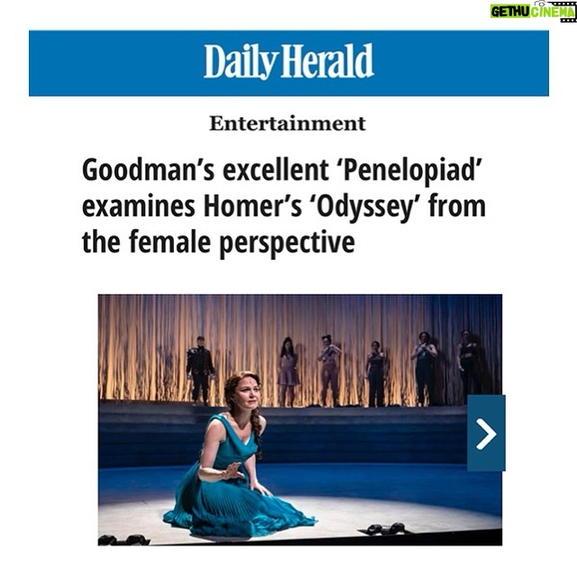 Jennifer Morrison Instagram - Thank you, @thedailyherald @goodmantheatre ❤️