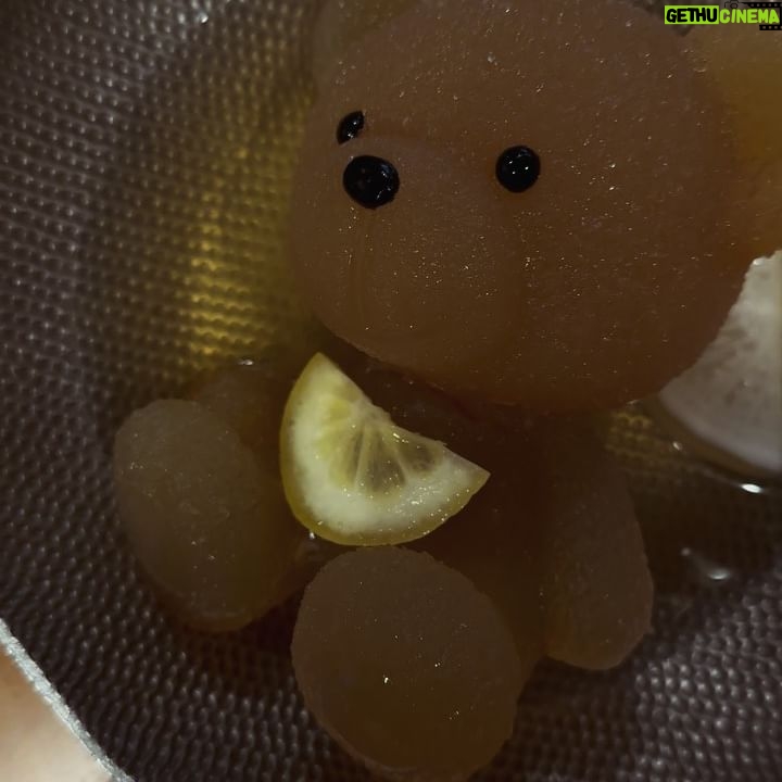 Jennifer Tilly Instagram - A visit to Bear Cafe 🐻🐻‍❄️🧸 #Tokyo Hokkaido Menkoinabe Kumachan Onsen