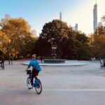Jenny Boyd Instagram - Autumn 🍂 in Central Park 🚲