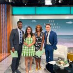 Jenny Han Instagram - Visiting @cbsmornings and getting to hang out with @gayleking @nateburleson @tonydokoupil was an absolute pleasure. They are all such busy people and the fact that they took the time to check out the show is a huge honor and I’m very grateful. Thank you for having me back!
