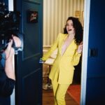 Jenny Slate Instagram - Hi guess what I’m on @latelateshow tonight talking about how @marcelthemovie got nominated for an academy award! See it if you haven’t seen it! I think you will enjoy yourself ❤️ @j_corden #LateLateShow PHOTO: @terencepatrick Styling: @mrmontyjackson Hair: @peterluxhair Makeup: @kirinstagram