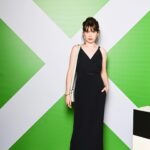 Jenny Walser Instagram - If in doubt, Hepburn. Merci beaucoup @longchamp pour une expérience inoubliable 💚 Hair: @frederickebbabi Makeup: @melanie.cbz