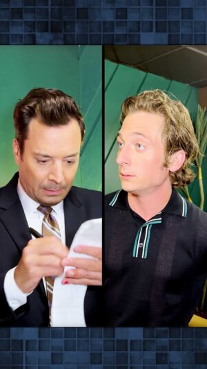 Jeremy Allen White Instagram - We’re gonna need to 86 that spread. @jeremyallenwhitefinally #TheBear #YesChef #FallonTonight