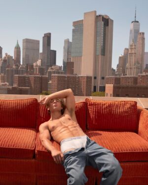 Jeremy Allen White Instagram - @jeremyallenwhitefinally is iconic in Calvin Klein Underwear. Designed in New York City.

Photographed by @mertalas.