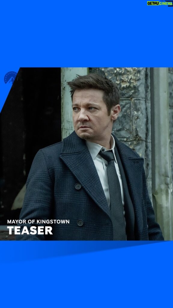 Jeremy Renner Instagram - There will be a reckoning. An all-new season of #MayorOfKingstown premieres June 2 on #ParamountPlus.