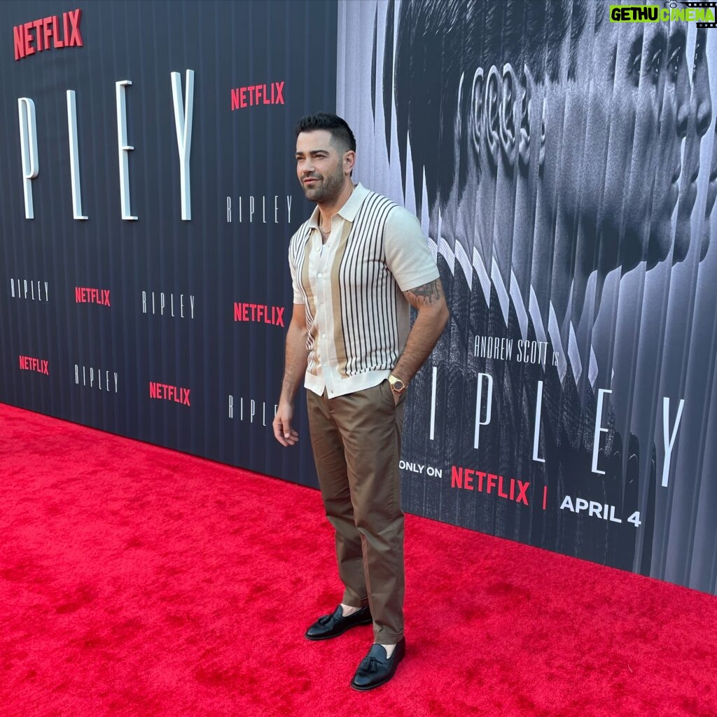 Jesse Metcalfe Instagram - @ripleynetflix premiere 🖤