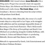 Jesse Metcalfe Instagram - #TheComicShop 🎬 Coming soon… Thanks, @deadline