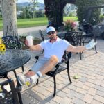 Jesse Metcalfe Instagram - Thanks for the hospitality @kevindees Another great day @lakeside.country ⛳️