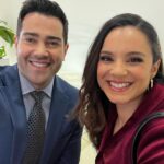 Jesse Metcalfe Instagram - Meet the “Golden Influencer”✨Lara Silva…and branding guru “Andrew Geller.” Such a great time acting with the talented @lara_silva 🎭 #goldeninfluencer @pureflix