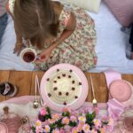 Jessica Belkin Instagram - my heart is so full 🧚🏻🍰🌷🪷🩵🩵 thank you @picnicfam 🧺xx