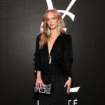 Jessica Belkin Instagram - a wonderful evening w @yslbeauty 🖤🎀