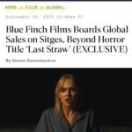 Jessica Belkin Instagram - I can finally share some news about our film LAST STRAW🍴 We just had our world premiere at @sitgesfestival in Spain over the strike, as well as at @beyondfest, @austinfilmfest @morbidofest & more. Shot this in Catskills, New York, our team worked overnight shoots 6pm-6am every night, & it was an amazing time. I absolutely loved working with everyone on this set and am so grateful for the cast and crew. one of my favorite experiences working. Thank you Alan, Taylor, Cole, Phil, Sam, Andrey, Dane & Dan for letting me take on this role. I’ve grown a lot with Nancy Osborne. ❤️🔪& to my team, i love you.