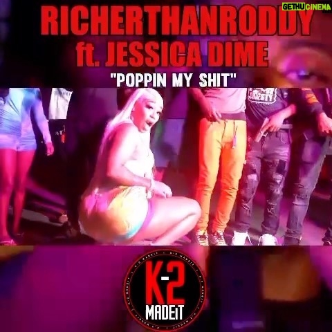 Jessica Dime Instagram - New music ME feat @richerthanroddy “Poppin my shit” OUT NOW ON MY YOUTUBE! LINK IN MY BIO #bigmemphis #rapwhenifeellikeit #beenher #inreallifeandontv