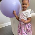 Jessica Dime Instagram - I can’t believe I really have a 4 year old yall 😩😍🙏🏿💖 she is the best big sister and so smart ..my beautiful sweet baby girl @blessingbrielwilliams