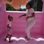 Jessica Dime Instagram - I can’t believe I really have a 4 year old yall 😩😍🙏🏿💖 she is the best big sister and so smart ..my beautiful sweet baby girl @blessingbrielwilliams