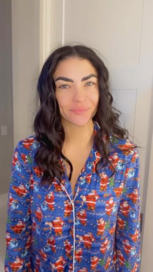 Jessica Szohr Instagram - When you’re ready for bed but it’s the HoLiDaYs