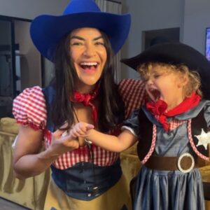 Jessica Szohr Instagram - Alien 👽 by day … 🤠 cowgirl by night!