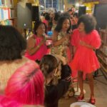Jessie Mei Li Instagram - 💗 The most joyful night celebrating the incredible @mikaelaloach and her new book “IT’S NOT THAT RADICAL” 🌎☀️🌷 which is out TODAY. Go get yourself a copy immediately 💓💗💖💘💝💞💕!! -“This is a book for anyone who has ever felt doom, anxiety or powerlessness in the face of the climate crisis. Another way is possible” I started following Mikaela a few years ago whilst in the midst of a full blown climate anxiety meltdown - I felt so sad about the future and also like I had no idea what to do about it. Through following her I started to realise that there is hope out there, and community, and love, and joy in the climate justice movement. Her gift for communication and bringing people together drew me in, and I learnt so much, but mostly I finally felt like I knew how to look these issues in the face and know that we can do this. The fire was back in my belly 🔥 I consider myself so blessed to have managed somehow to find myself in your orbit Mik!! ☀️💛 it’s not often you get to hang out with people who have genuinely inspired you, especially not ones as outrageously cool as this one 🌸 So go buy my friends book (if you know what’s good for ya 👊🏼 💥 👊🏼 💥) !!!