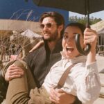 Jessie Mei Li Instagram - Bts from ep8 ☀️💛🥵 (let’s take a minute to appreciate tiny @amitasuman_ holding me on one leg)