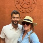 Jesta Hillmann Instagram - Première fois à Roland-Garros pour Benoît et moi 🎾🙌🏼