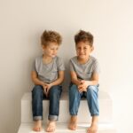 Jesta Hillmann Instagram - Ya pas de plus grand et fort bonheur que ce que me procure ces deux petites personnes… Mon troisième fils qui va rejoindre cette fratrie ne sait pas encore à quel point c’est un privilégié d’avoir deux grands frères aussi incroyable que ça. ❤️ Photo: @lestudiodechloe_photographe