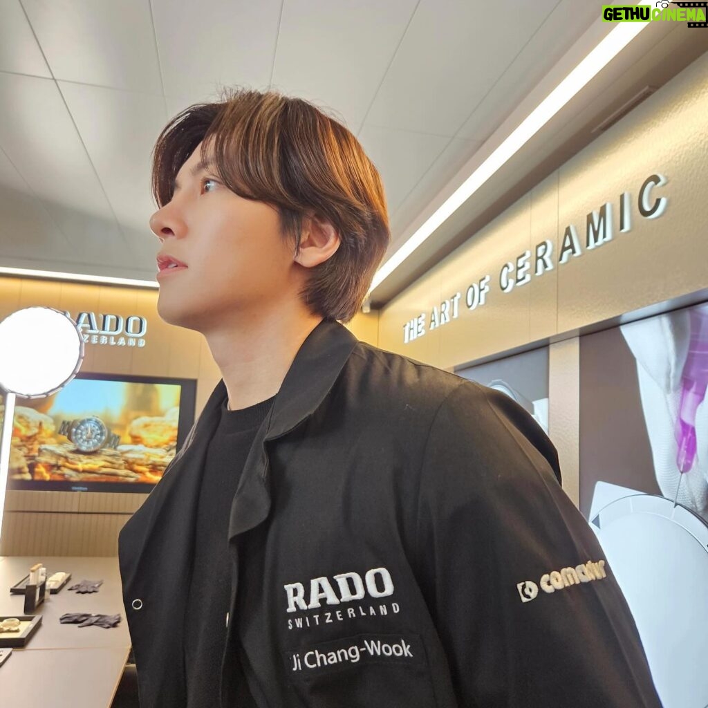 Ji Chang-wook Instagram - ☺️☺️ #RADO