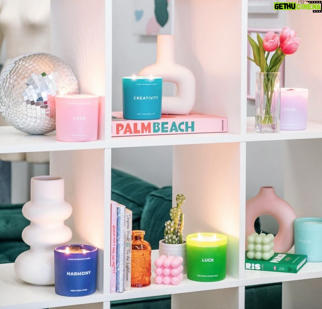Jill Zarin Instagram - Sunday mantra: always have a manifestation candle lit! 🔥 Shop Jill and Ally’s beautiful hand crafted candles today. Each candle is uniquely designed and represents positivity, strength, joy, and love. Our favorite this March is L U C K! 🍀 Link in bio. Take a picture of your candle and tag @shopjillandally for a special shoutout! #manifestation #love #positive #candles #shopnow #shippingworldwide #usamade