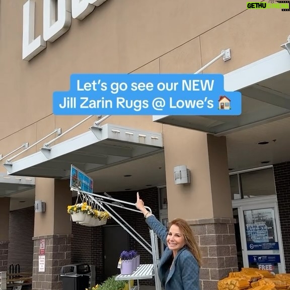 Jill Zarin Instagram - There’s nothing more exciting than seeing your hardwork pay off…getting into Lowe’s has been years in the making & we cant wait to see the #jillzarin outdoor rugs in your home!! Theyre perfect for an outdoor patio, entrance way, doormat etc. #lowes #DIY #rugs #outdoorrugs