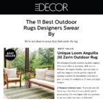 Jill Zarin Instagram – Thank you @elledecor for this incredible feature ✍️ #outdoorrugs #elledecor #hotoffthepress