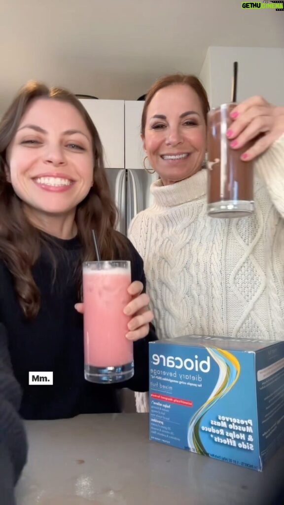 Jill Zarin Instagram - Starting out on my journey to better health, I hit a roadblock – dealing with the side effects of my GLP-1 meds. @allyshapiro told me she was also dealing with nausea and was looking for a healthy solution. So, together, we went on a hunt for a fix. Enter @biocarenutrition – this game-changer of a beverage made to ease those pesky side effects and amp up our nutrition game. Biocare has become our go-to, making our wellness routine a whole lot smoother. From tackling side effects to boosting our overall health, Biocare’s got our backs, letting us stay true to our health goals without any compromises. 🌟 #Ozempic #Biocare #WellnessJourney #ad