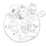Jillian Michaels Instagram - New Back in the Saddle is out! Vote in the comments on if we should have kept the original caricature or not 🤣 If you’re loving the show… leave us a review! And of course don’t forget to subscribe. New episodes are out every Sunday. 😉