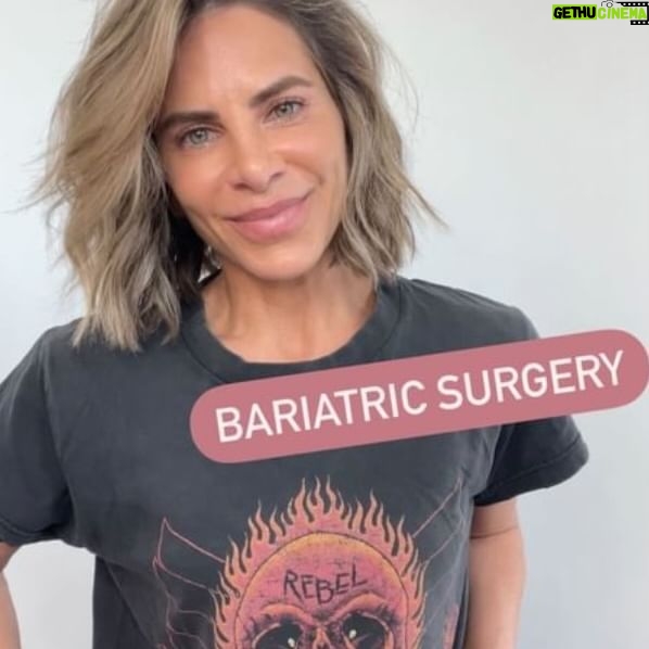 Jillian Michaels Instagram - Gastric bypass, lap bands, sleeves, and other bariatric surgeries - what’s my take? Got this question on the tok and wanted to bring it over here. Of course, always talk to your doctor first - I’m not a doctor and this isn’t medical advice. If you have any other questions let me know in the comments. ❤️
