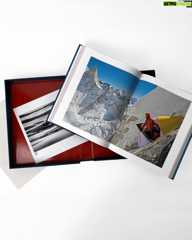 Jimmy Chin Instagram - A few pics from the just released deluxe version of There and Back. Hope you all enjoy the larger format cloth bound book, clam shell case and archival print that comes with it. Each book is personally signed. Won’t fit in a stocking but would probably be a good find under the tree🎄 Limited run… Find it at the link in my bio.