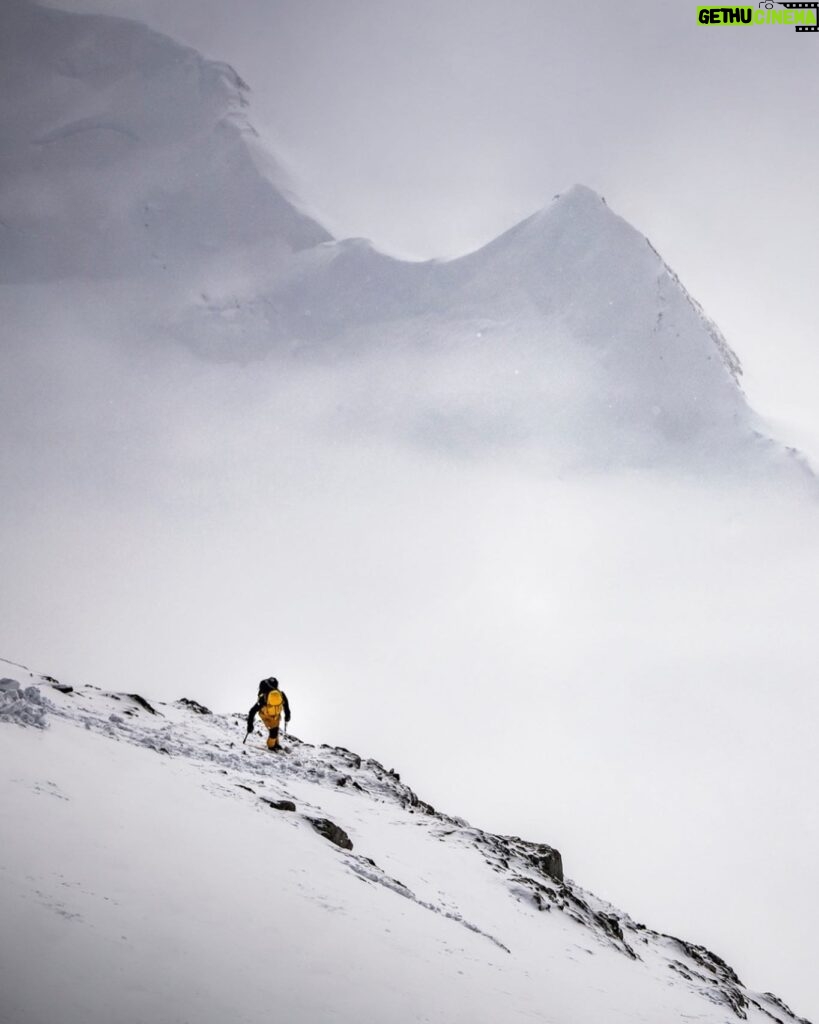 Jimmy Chin Instagram - @conrad_anker cloud walking on Mount Tyree, Antarctica @thenorthface @yeti