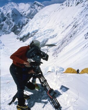 Jimmy Chin Instagram - Deeply saddened to hear about the passing of David Breashears this week. He was a friend and mentor and had an outsized influence on many peoples’ lives, including mine. I looked up to him long before I met him. His endeavors as an incredibly bold climber and world class mountaineer were legendary. He was also a human rights advocate, spokesperson for climate issues and someone I considered to be the greatest mountain filmmaker of our time. Among many notable films, David’s Everest IMAX film would become the highest grossing IMAX film of all time. It was a cultural phenomena for an entire generation.

In 2004, David invited me to climb Everest and film with him, @edviesturs, Veikka Gustaffson and Robert Schauer. I was a long shot candidate to fill the role he was proposing. I was young and had just started filming the year before. It was a pivotal moment in my career. David was intimidating and opinionated but deeply caring and had a razor sharp wit. He was brilliant and, some would say, complex. His exacting standards and high expectations pushed me to rise to a new and much higher level both as a mountaineer and as a cinematographer. We eventually climbed Everest together that year and became close friends. I learned a lot on that expedition. He taught me how to approach a major production on a big expedition and the attitude and ethos required to pull off a challenging project in good style. These were lessons I’ve carried with me throughout my career. I am forever grateful that he believed in me and for my time with him.

Here are a few images from the 2004 expedition including one of my favorite post Everest summit bad hair day images.

Rest In Peace my friend. You will be dearly missed.
