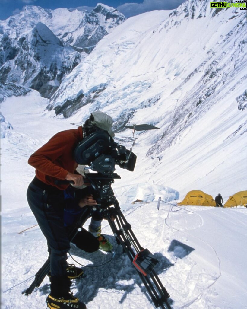 Jimmy Chin Instagram - Deeply saddened to hear about the passing of David Breashears this week. He was a friend and mentor and had an outsized influence on many peoples’ lives, including mine. I looked up to him long before I met him. His endeavors as an incredibly bold climber and world class mountaineer were legendary. He was also a human rights advocate, spokesperson for climate issues and someone I considered to be the greatest mountain filmmaker of our time. Among many notable films, David’s Everest IMAX film would become the highest grossing IMAX film of all time. It was a cultural phenomena for an entire generation. In 2004, David invited me to climb Everest and film with him, @edviesturs, Veikka Gustaffson and Robert Schauer. I was a long shot candidate to fill the role he was proposing. I was young and had just started filming the year before. It was a pivotal moment in my career. David was intimidating and opinionated but deeply caring and had a razor sharp wit. He was brilliant and, some would say, complex. His exacting standards and high expectations pushed me to rise to a new and much higher level both as a mountaineer and as a cinematographer. We eventually climbed Everest together that year and became close friends. I learned a lot on that expedition. He taught me how to approach a major production on a big expedition and the attitude and ethos required to pull off a challenging project in good style. These were lessons I’ve carried with me throughout my career. I am forever grateful that he believed in me and for my time with him. Here are a few images from the 2004 expedition including one of my favorite post Everest summit bad hair day images. Rest In Peace my friend. You will be dearly missed.